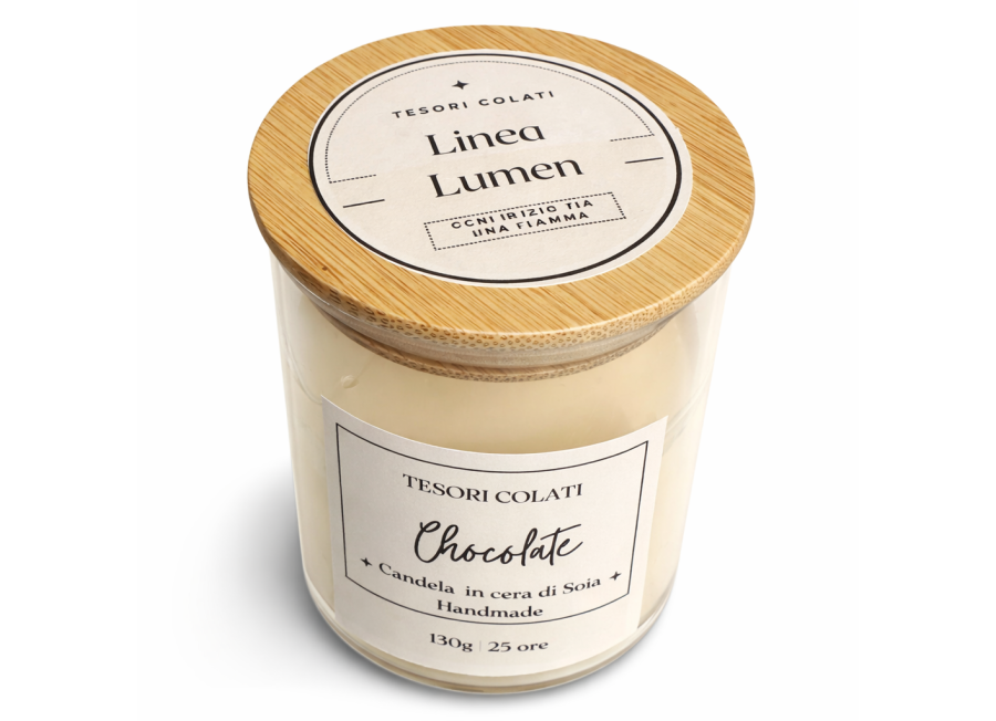 Lumen Vaniglia & Rum – Candela Artigianale di Accensione in Soia