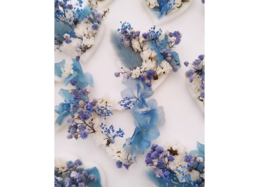 Segnaposto a Cuore in Cera Oliva -Eleganza Naturale per i tuoi Eventi