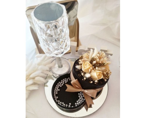 Bouquet Portagioie Nero - Essenza e Profumo 🖤