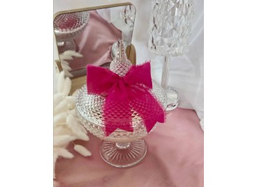 Regina di Cuori – Candela di Lusso in Cera di Soia con Fiori Stabilizzati (25 cm)